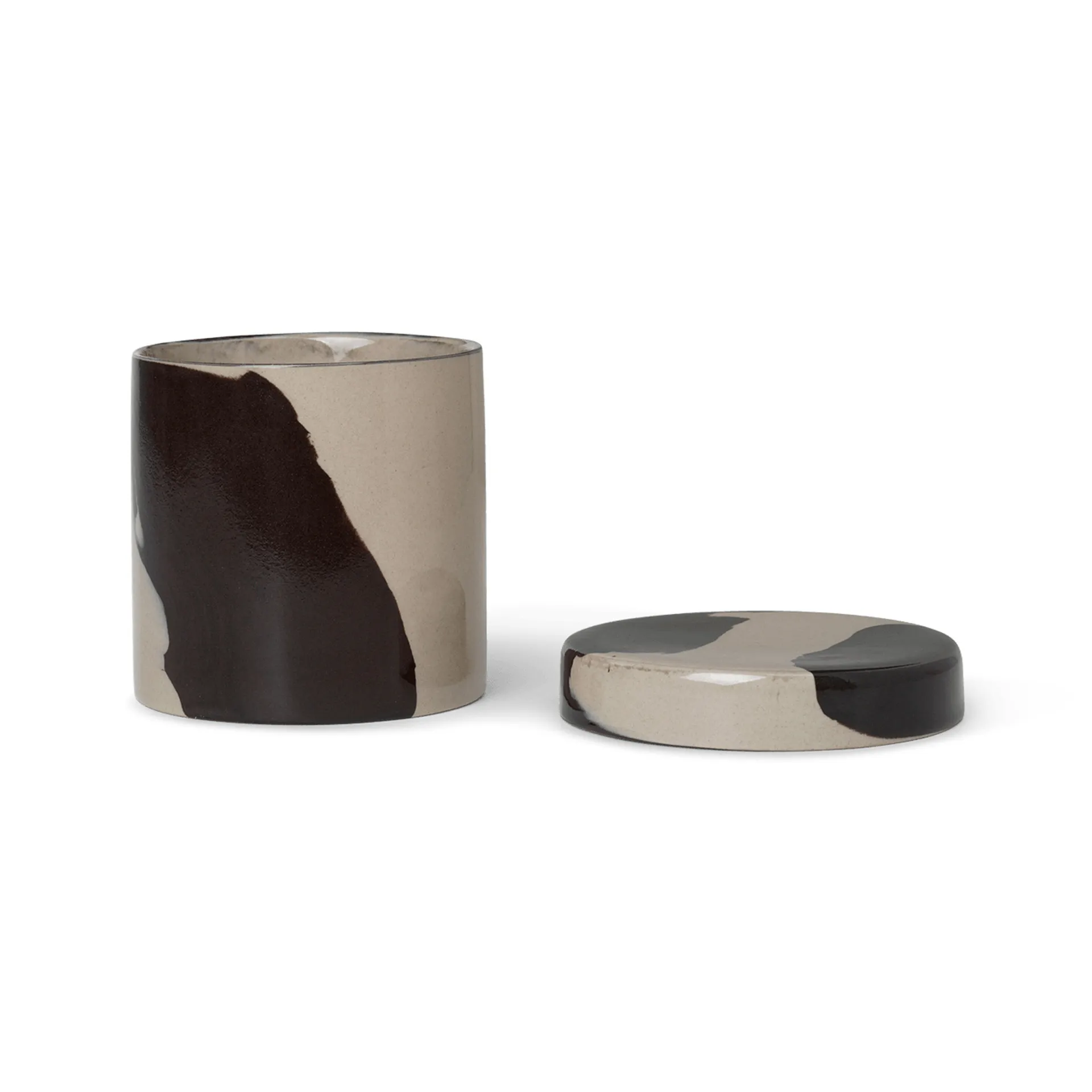 Bote Inlay Ø9,8 cm, Sand-brown Ferm Living