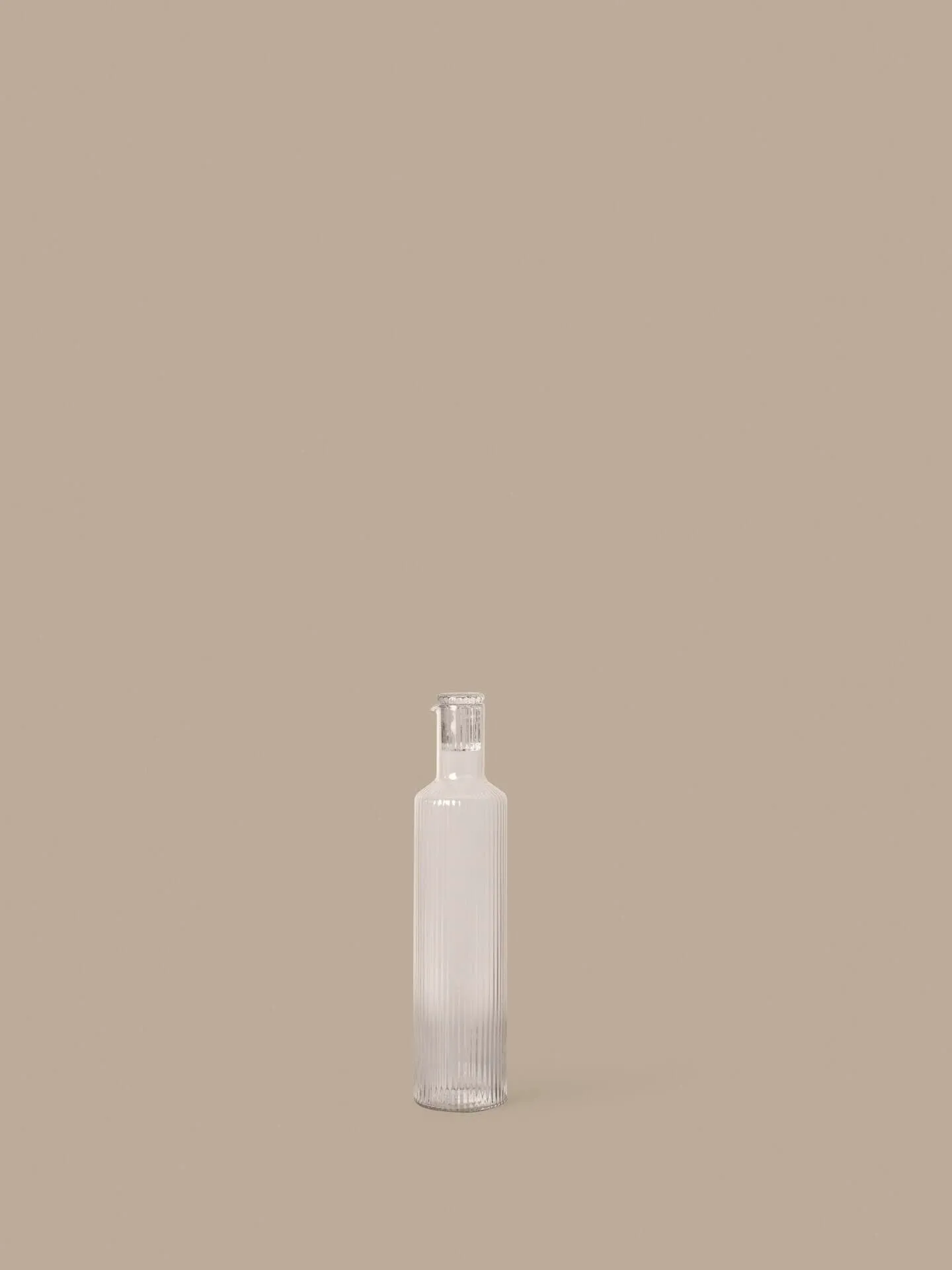 Botella para aceite Ripple, Clear, 30 cl Ferm Living