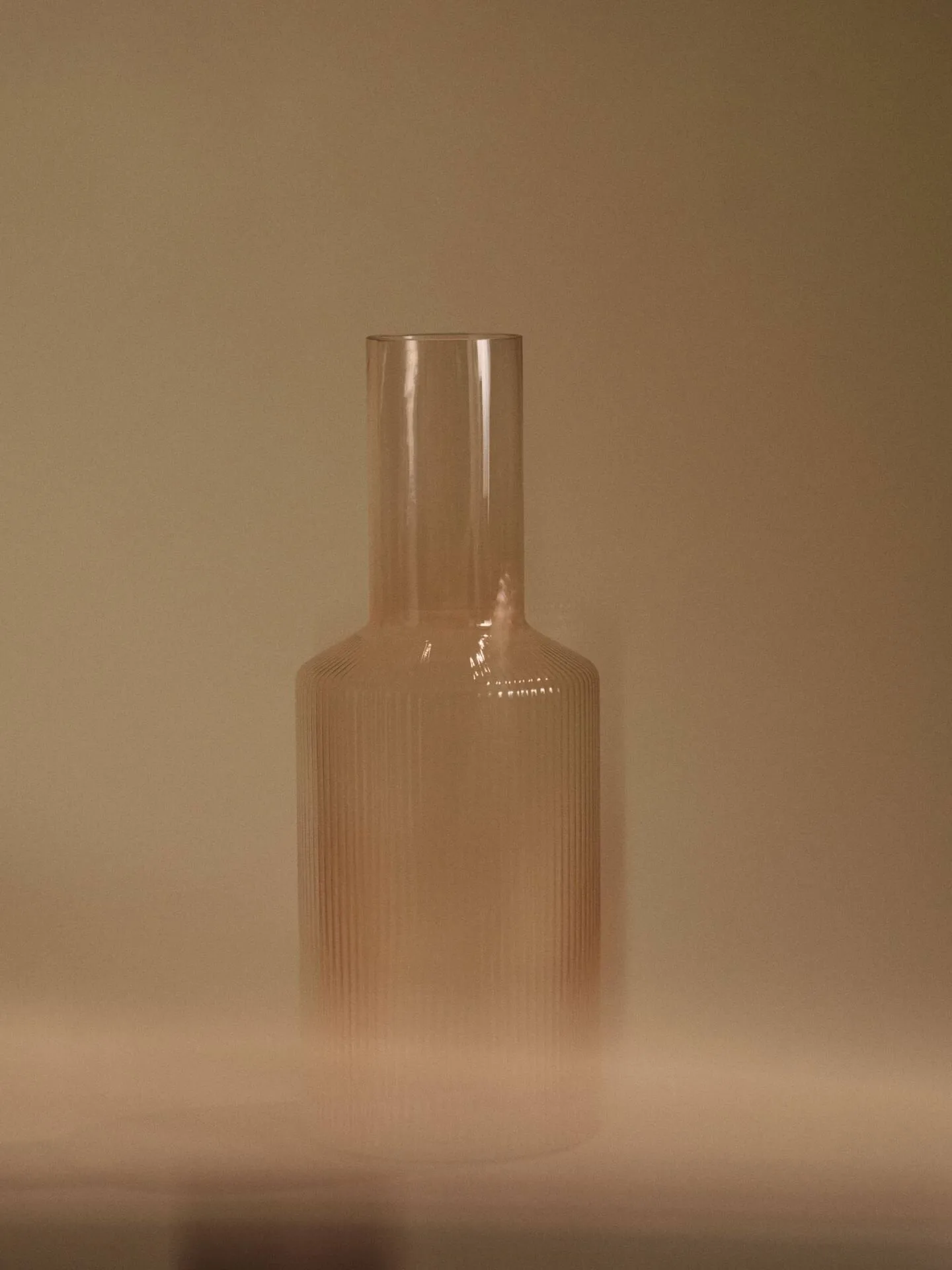 Botella Ripple, Blush Ferm Living