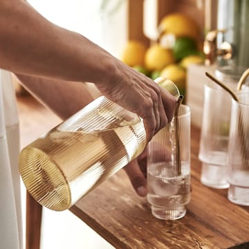Botella Ripple - transparente - Ferm Living