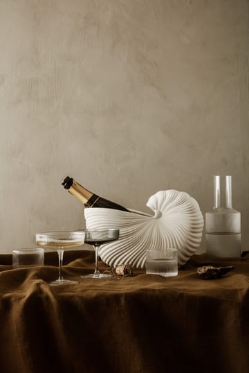 Botella Ripple - transparente - Ferm Living