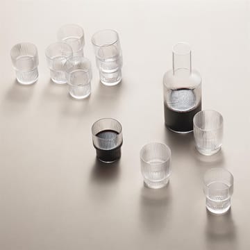 Botella Ripple - transparente - Ferm Living