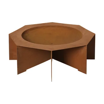Brasero de exterior Otto fire pit - Rust, Ø85,5 × 29 cm - Ferm Living