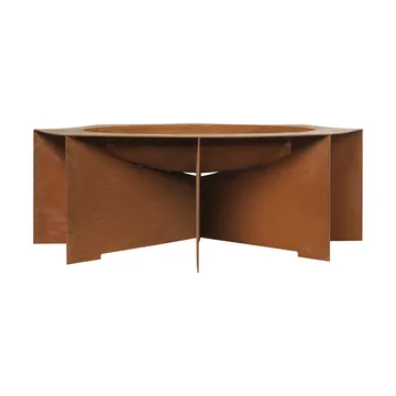 Brasero de exterior Otto fire pit - Rust, Ø85,5 × 29 cm - Ferm Living