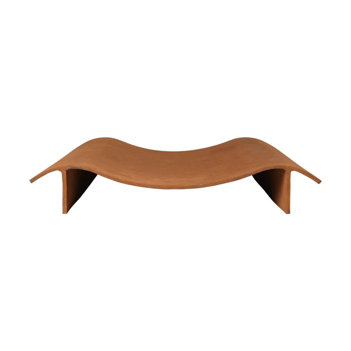 Brasero Solene, Acero corten, 80×55×9,5 cm Ferm Living