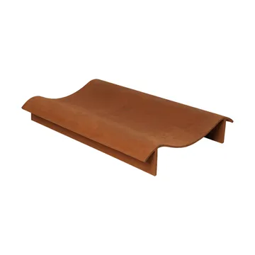 Brasero Solene - Acero corten, 80×55×9,5 cm - Ferm Living