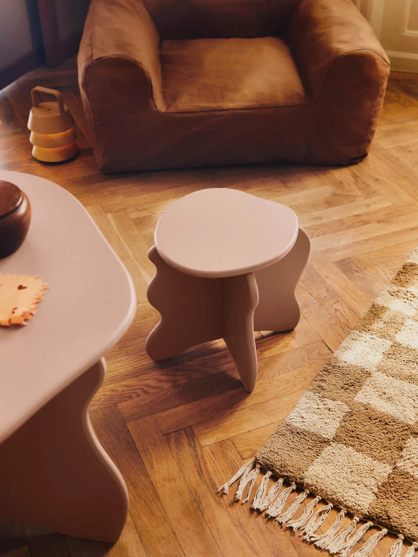 Butaca Billow bean bag, Tan Ferm Living