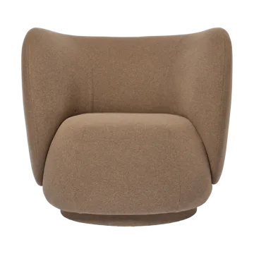 Butaca Lounge Rico giratorio - Autum-0361 Dark Sand - Ferm Living