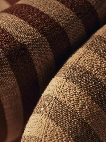 Butaca Lounge Rico lounge piccolo - Louisiana, Sand-chocolate - Ferm Living