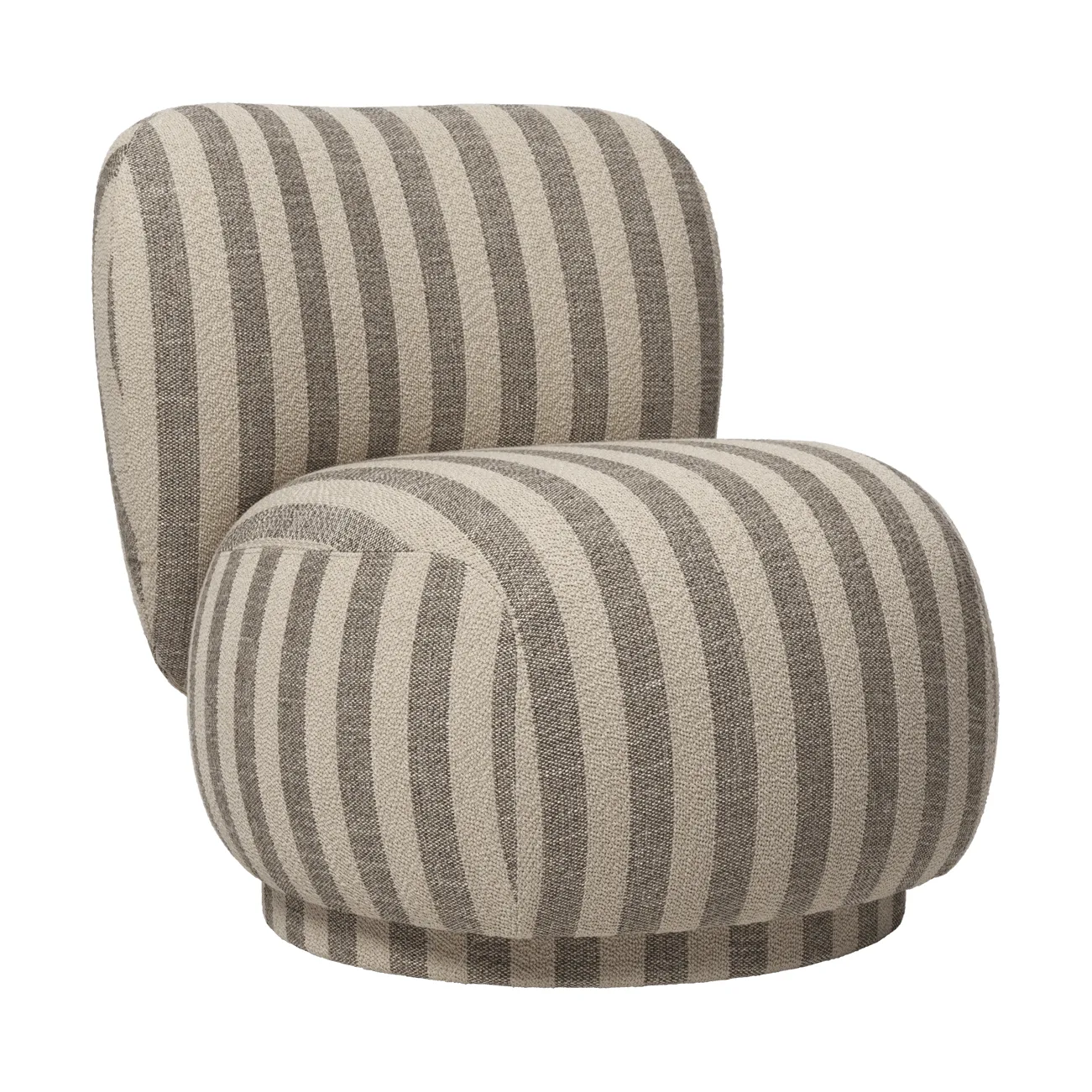 Butaca Lounge Rico lounge piccolo, Louisiana, Sand-off-white Ferm Living