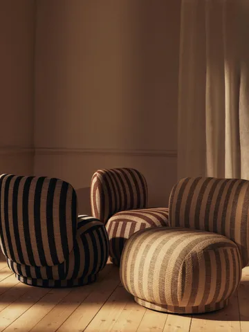 Butaca Lounge Rico lounge piccolo - Louisiana, Sand-off-white - Ferm Living