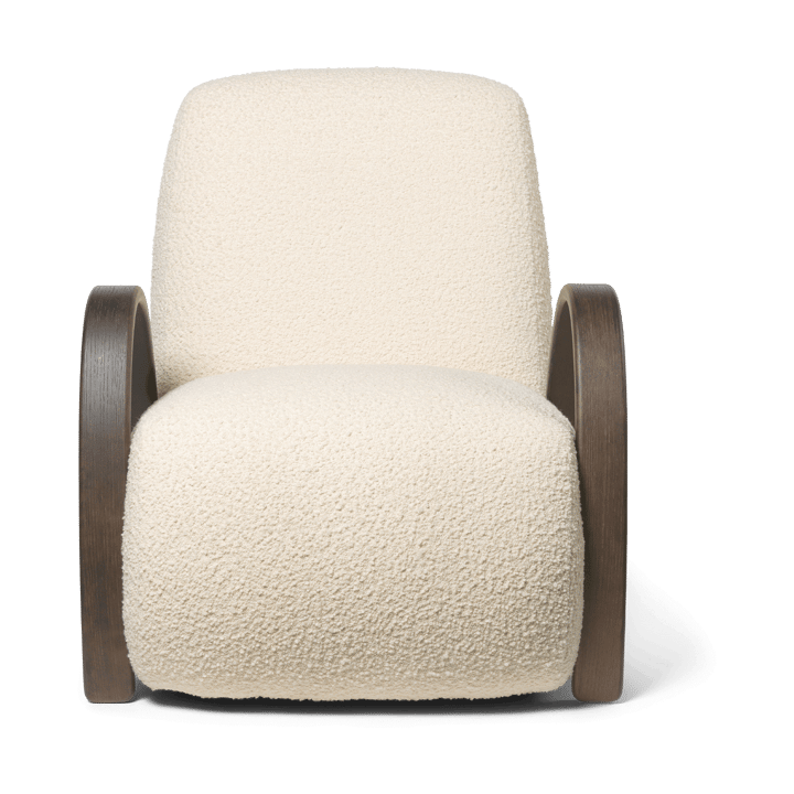 Buur lounge chair Nordic Bouclé - Blanco roto - Ferm Living