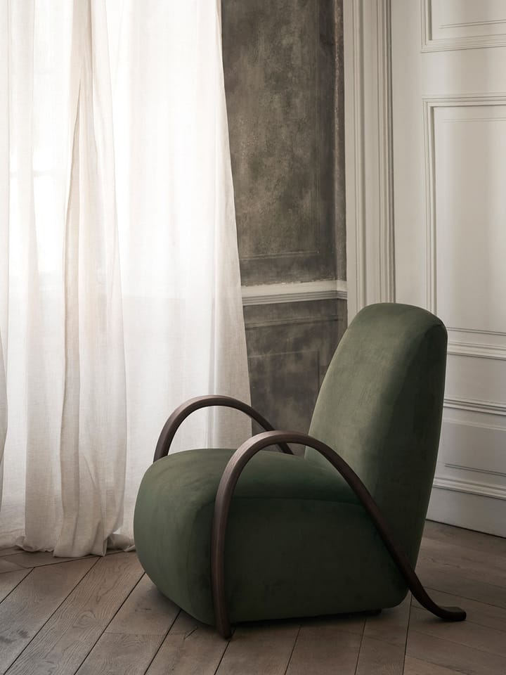 Buur lounge chair Rich Velvet - Pino - ferm LIVING