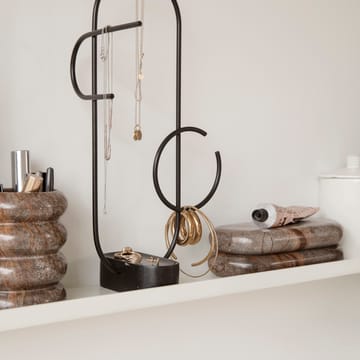 Caja almacenamiento Bendum - mármol marrón - Ferm Living