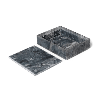 Caja de almacenamiento Mist 15x20 cm - Charcoal - Ferm Living