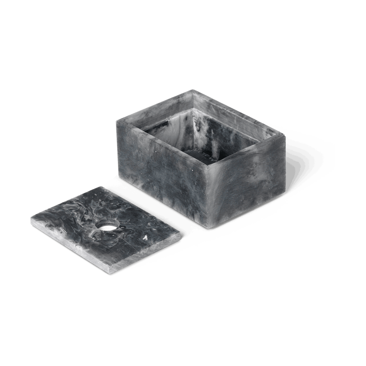 Caja de almacenamiento Mist 7,5x10 cm, Charcoal Ferm Living