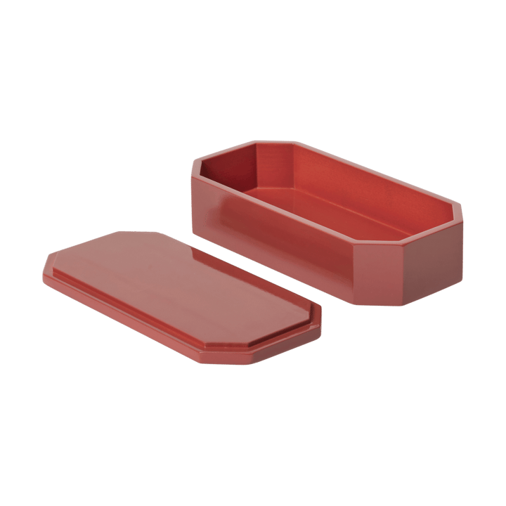 Caja de almacenamiento Nova 10x20 cm, Picante Red Ferm Living