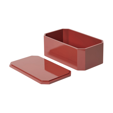 Caja de almacenamiento Nova 15x25 cm - Picante Red - Ferm Living