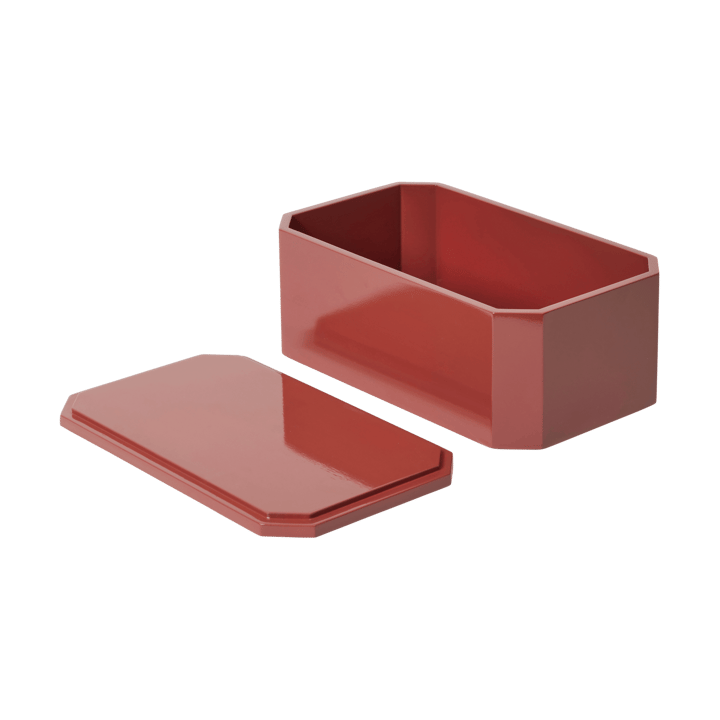 Caja de almacenamiento Nova 15x25 cm, Picante Red Ferm Living