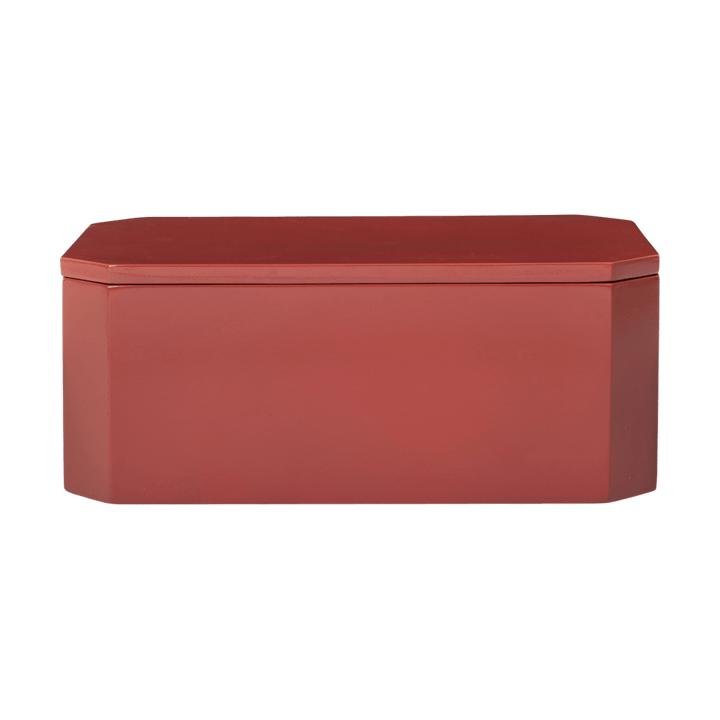 Caja de almacenamiento Nova 15x25 cm, Picante Red Ferm Living