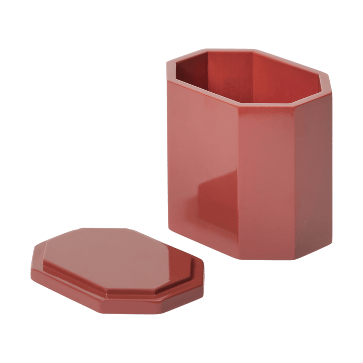 Caja de almacenamiento Nova 7,5x10 cm, Picante Red Ferm Living