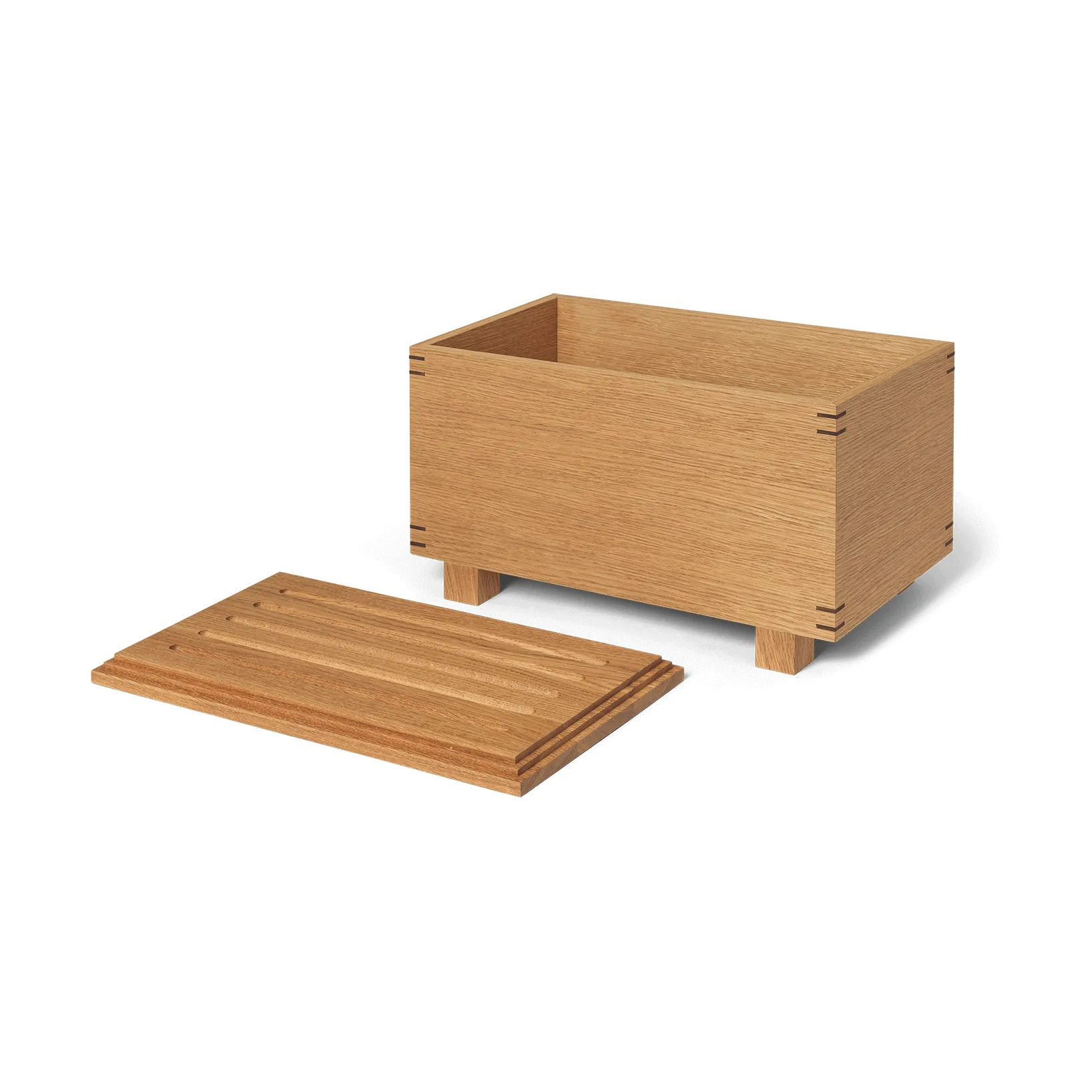 Caja de madera Bon 19x35 cm, Oiled oak Ferm Living