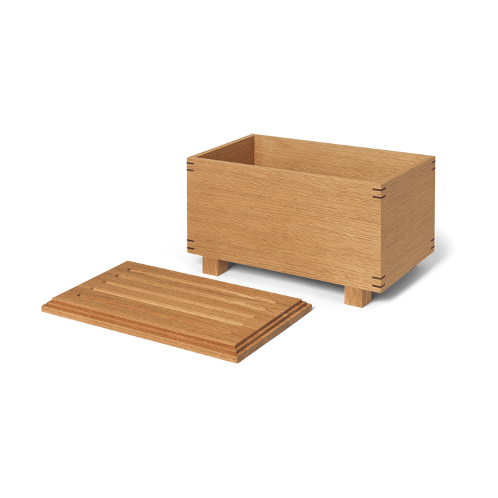 Caja de madera Bon 19x35 cm, Oiled oak Ferm Living