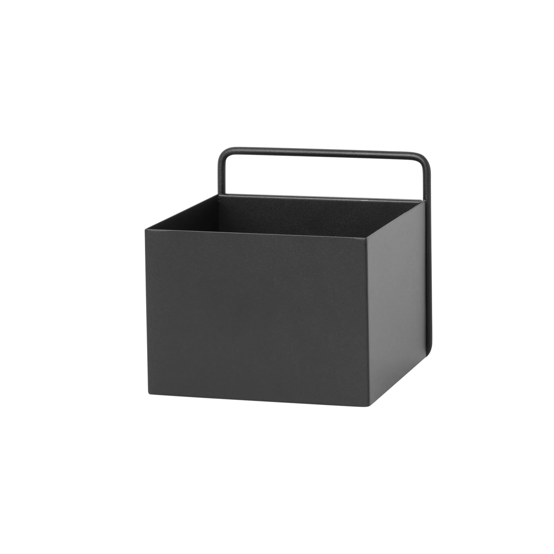 Caja pared Ferm Living Wall Box cuadrado, negro Ferm Living