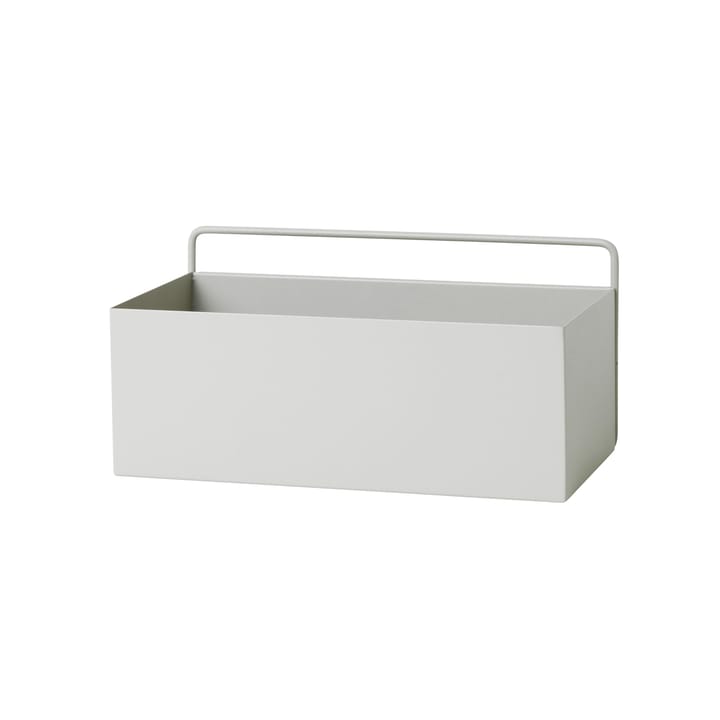 Caja pared ferm LIVING Wall Box rectangular - gris - ferm LIVING