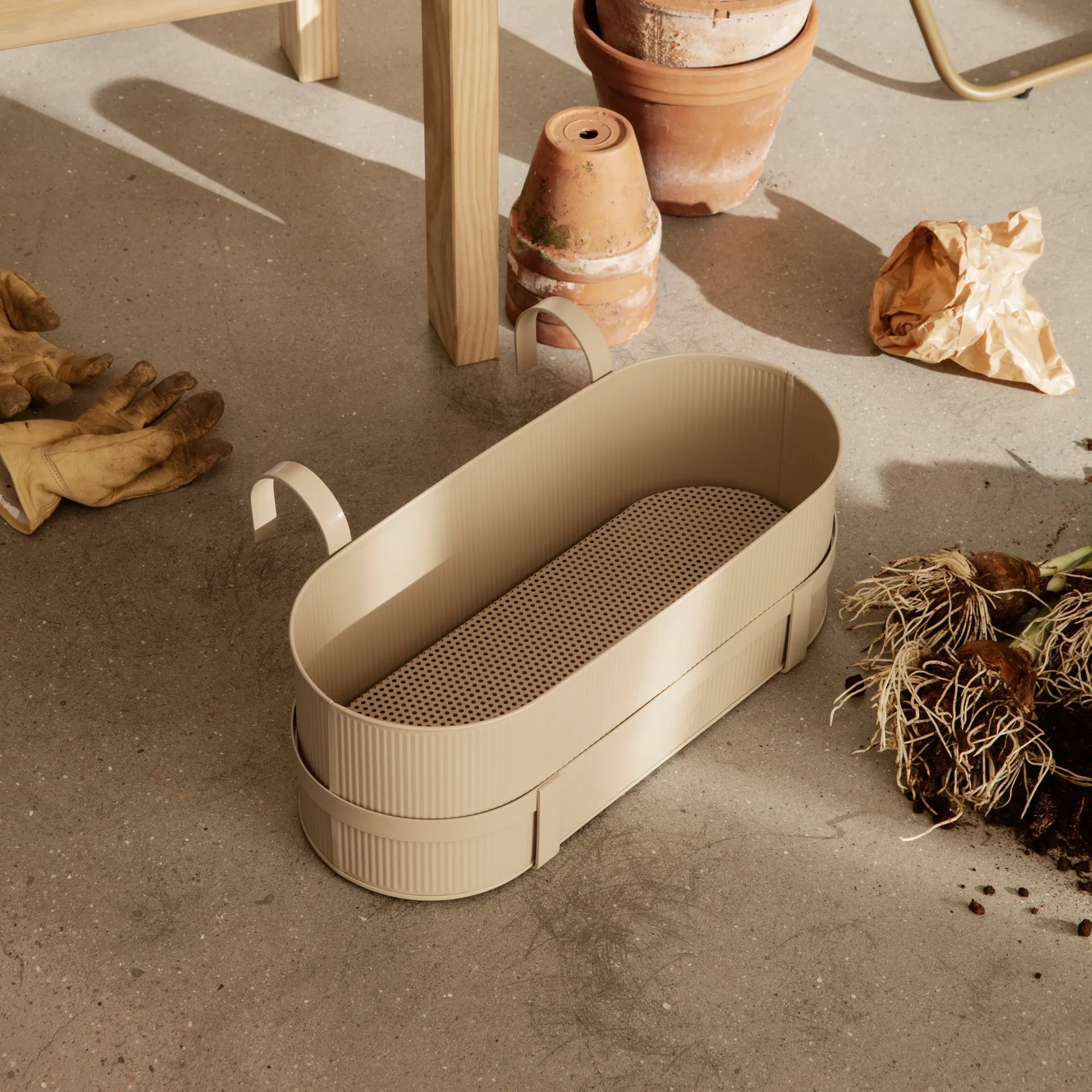 Cajón para balcón Bau, Cashmere Ferm Living