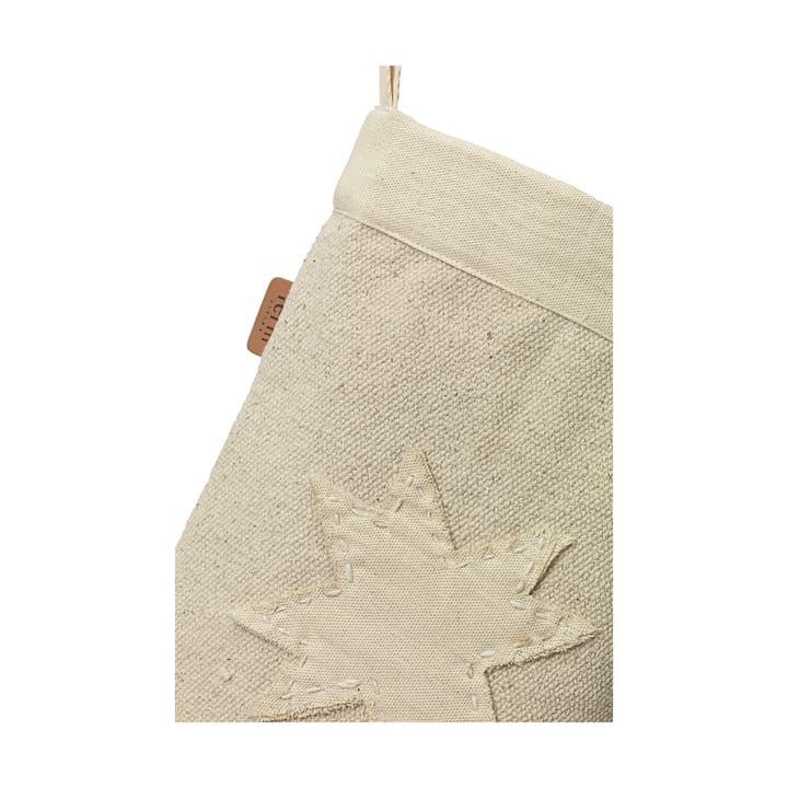 Calcetín de navideño Vela, Natural Ferm Living