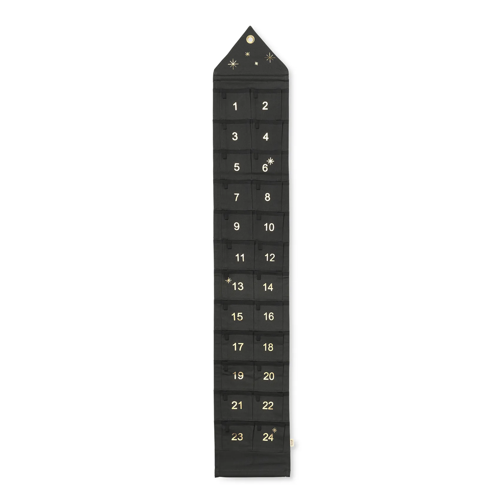 Calendario de Navidad Star casa 150 cm, Dark green Ferm Living