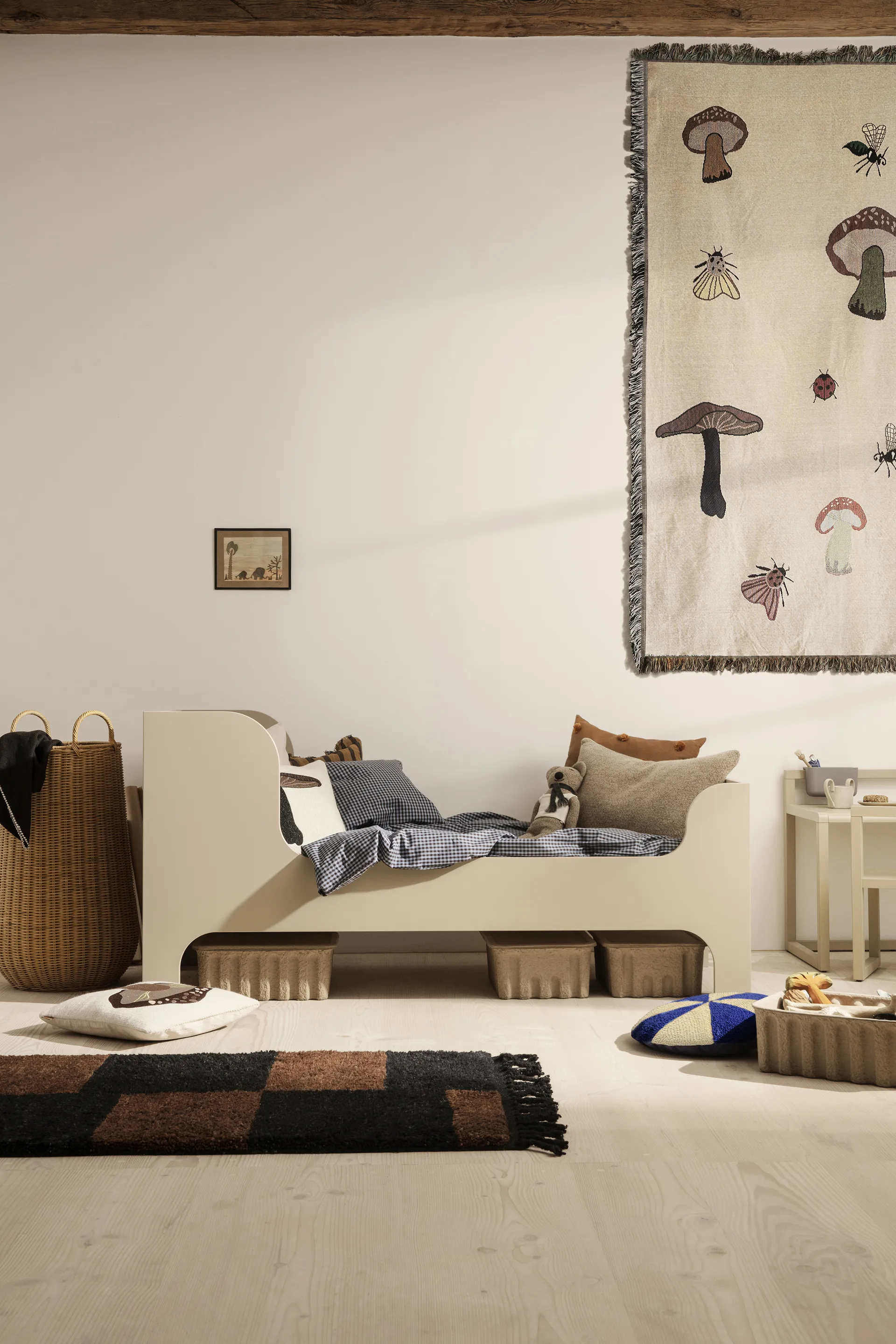 Cama junior Sill 166x80 cm, Cashmere Ferm Living