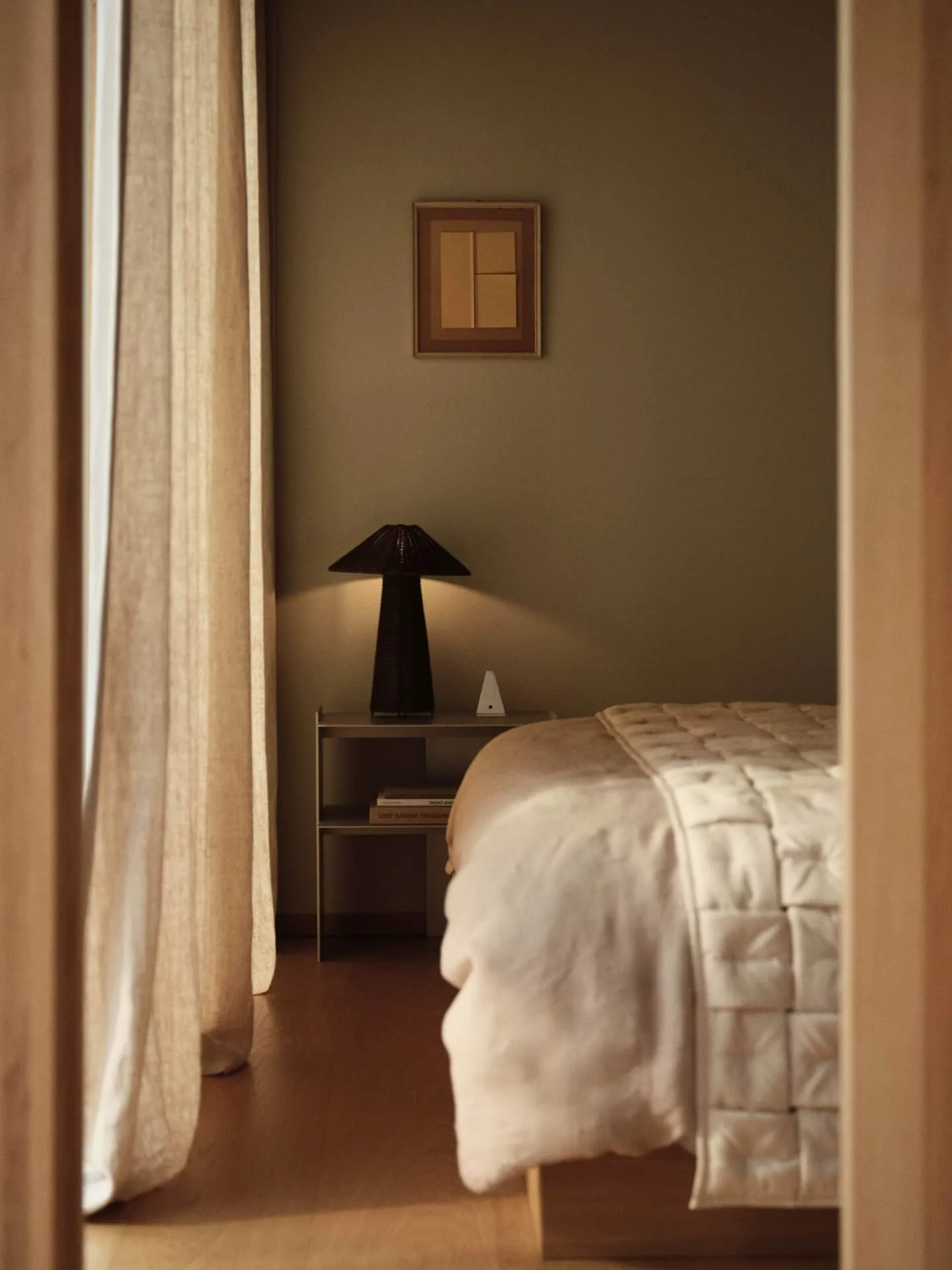 Camino de cama Sofi, Parchment, 70x250 cm Ferm Living