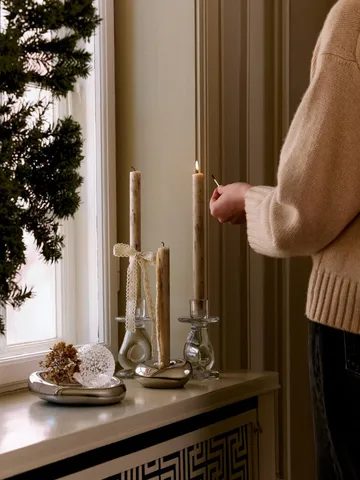 Candelabro Bellure - Plata - Ferm Living