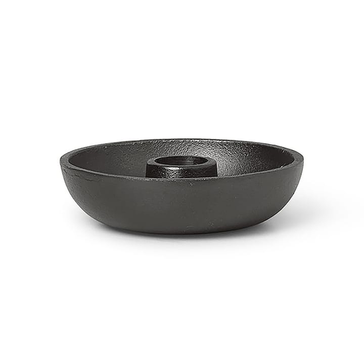 Candelabro Bowl Ø10 cm - Aluminio ennegrecido - Ferm Living
