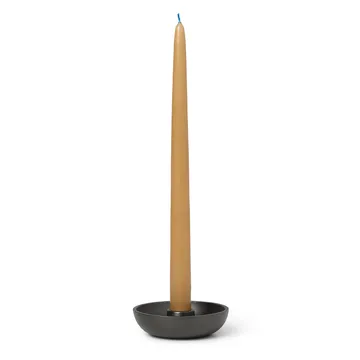 Candelabro Bowl Ø10 cm - Aluminio ennegrecido - Ferm Living