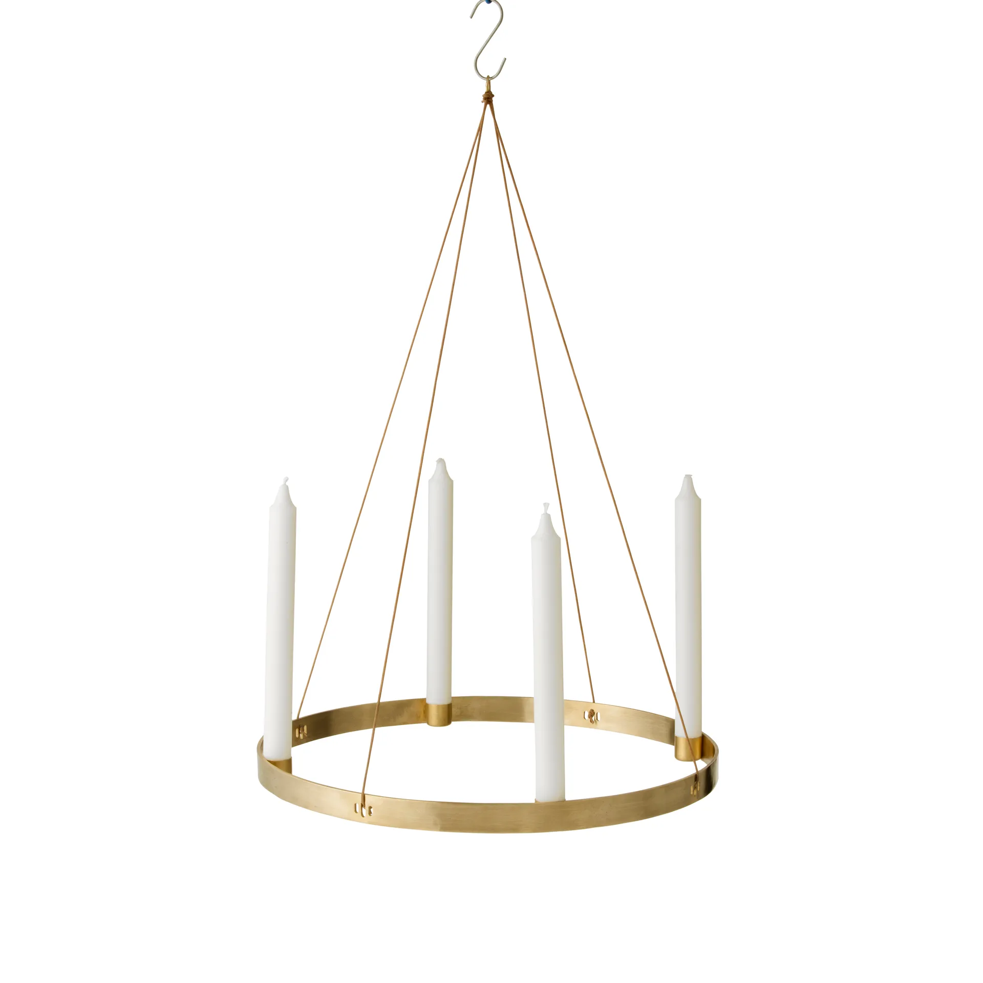 Candelabro Circle latón, grande Ferm Living