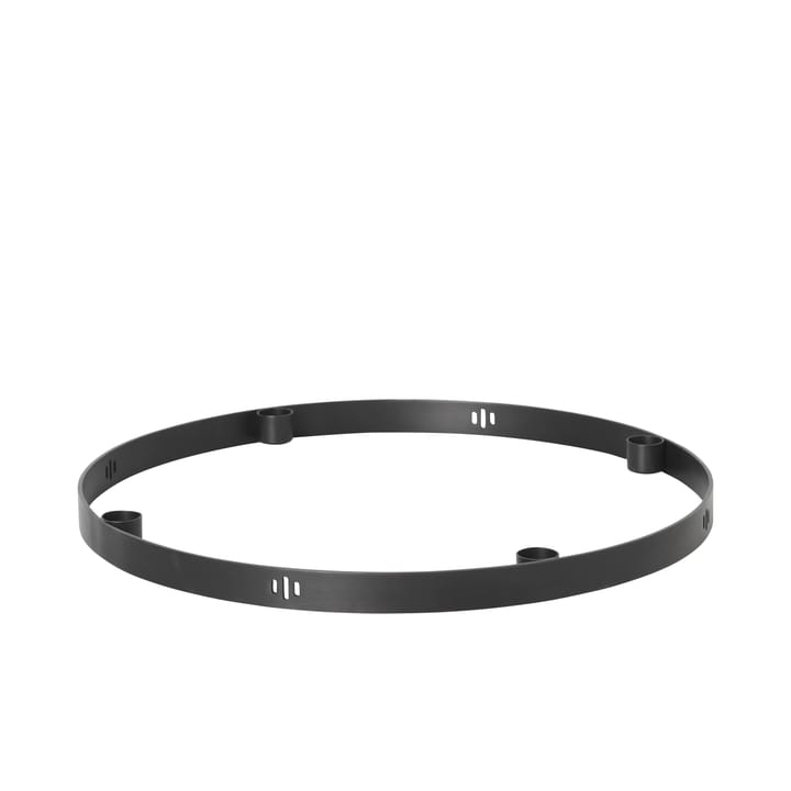 Candelabro Circle latón negro, grande Ferm Living