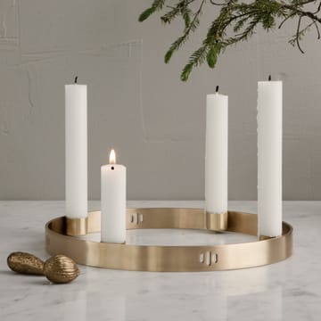 Candelabro Circle latón - pequeño - Ferm Living