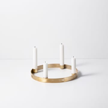 Candelabro Circle latón - pequeño - Ferm Living