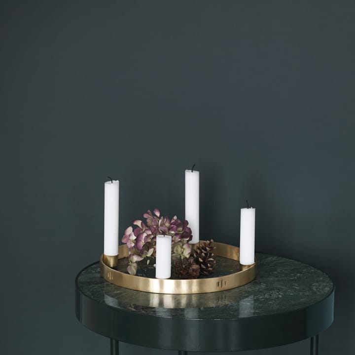 Candelabro Circle latón, pequeño Ferm Living