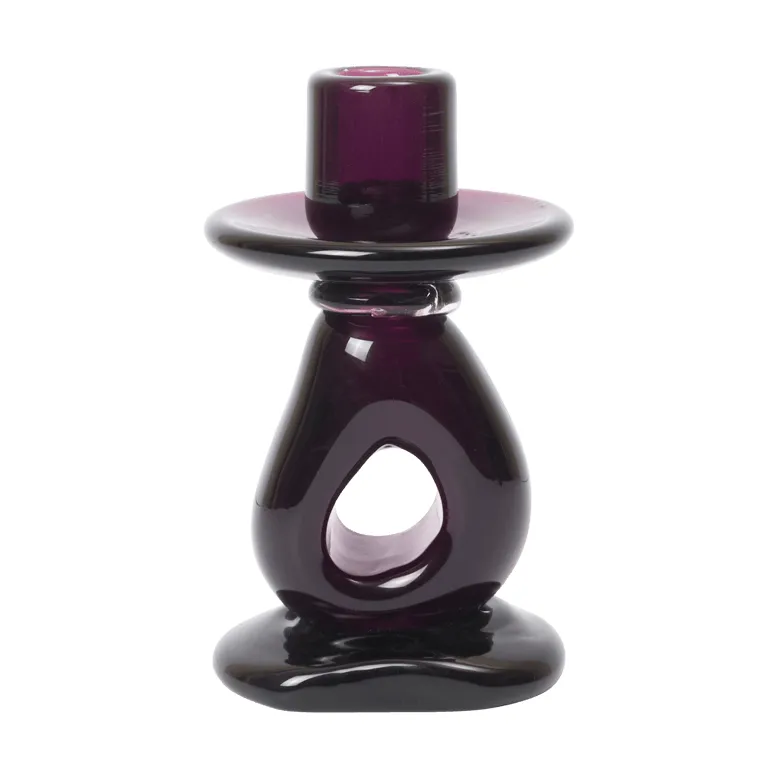 Candelabro Damo 16 cm, Dark grape Ferm Living