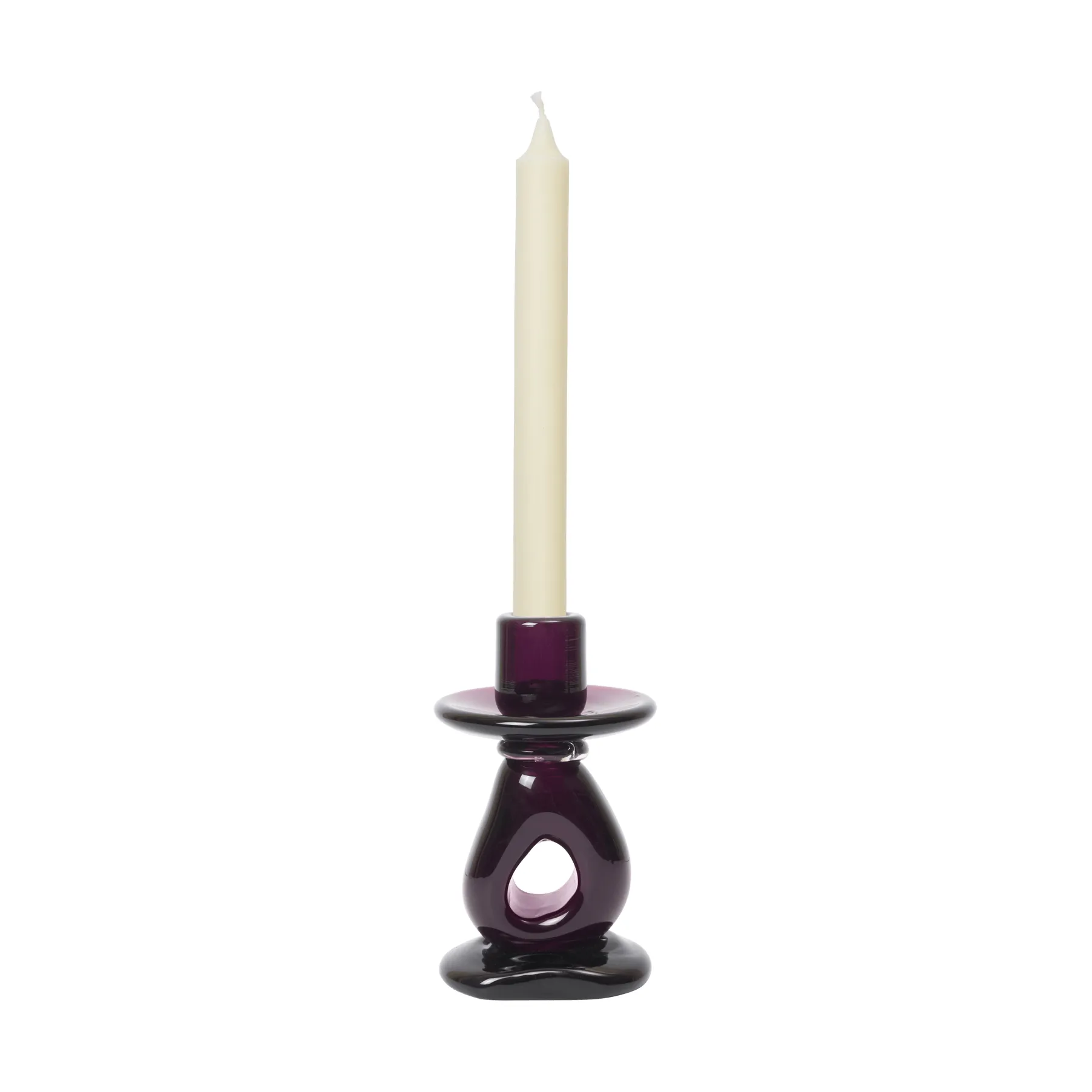 Candelabro Damo 16 cm, Dark grape Ferm Living