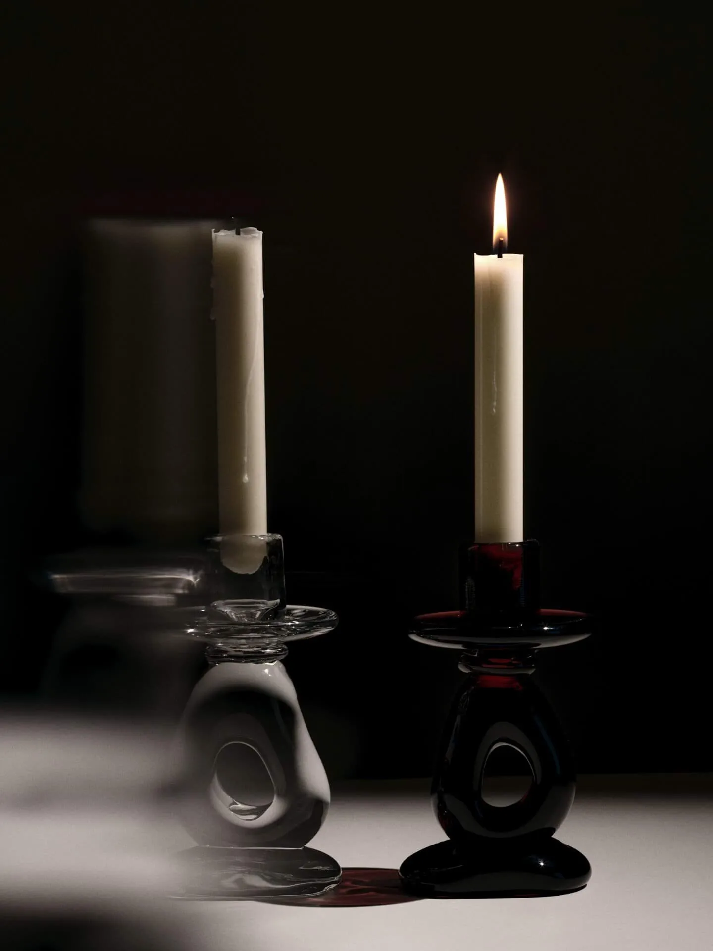 Candelabro Damo 16 cm, Dark grape Ferm Living