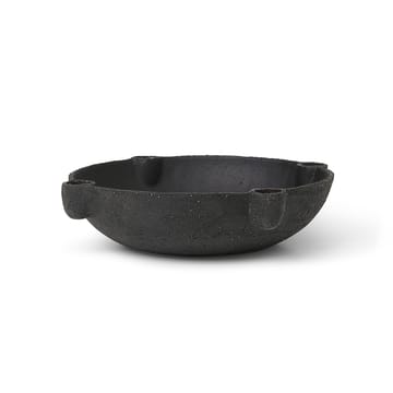 Candelabro de Adviento Bowl cerámica large Ø27 cm - gris oscuro - Ferm Living