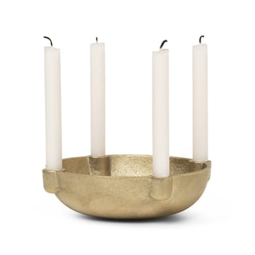 Candelabro de Adviento Bowl latón - Brass - Ferm Living