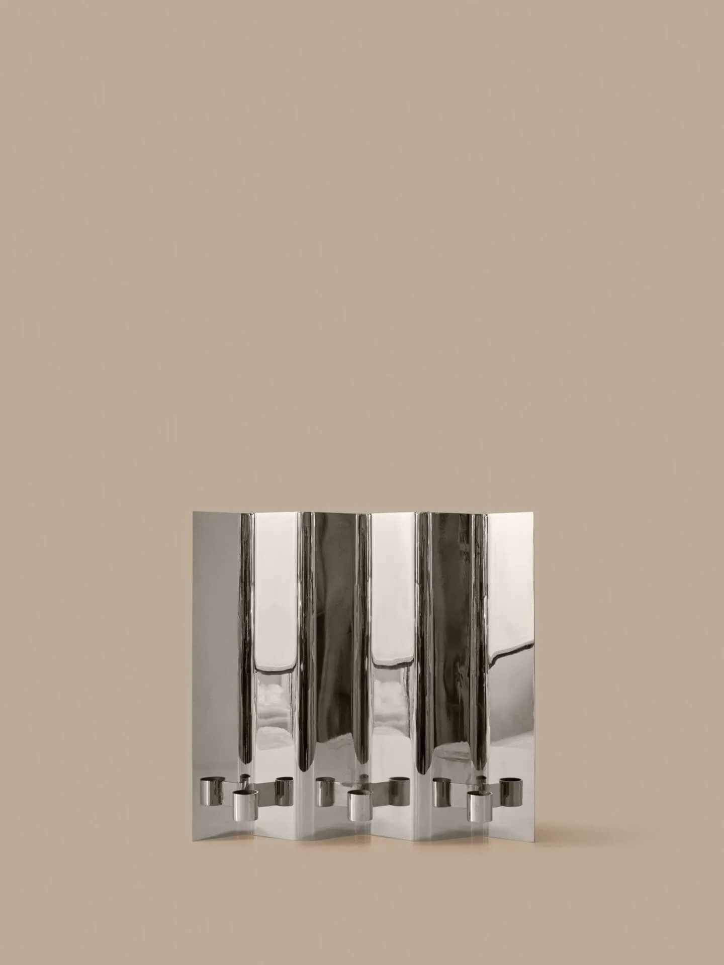 Candelabro de pared Eddy, 3, Mirror polished Ferm Living