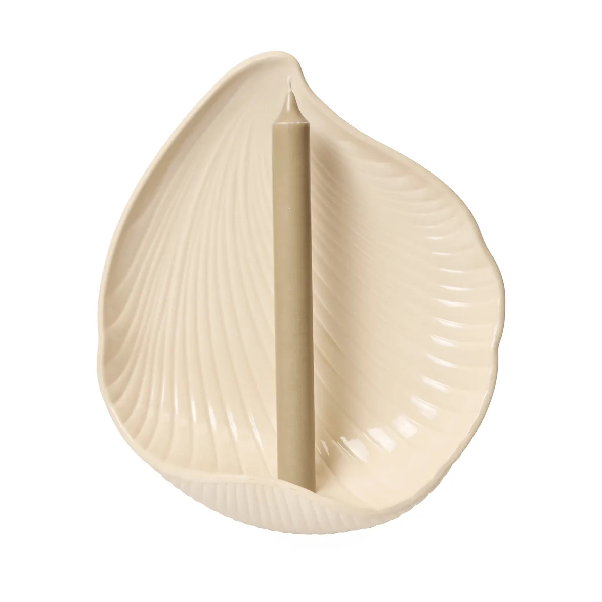 Candelabro de pared Shell, Off-white, 24x9,5x28,2 cm Ferm Living
