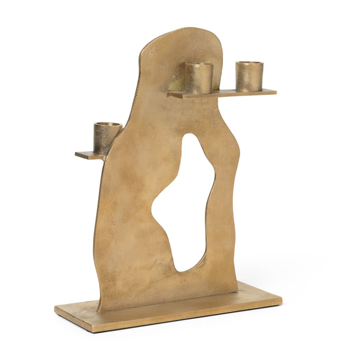 Candelabro Erode 21x27x4 cm - Brass - ferm LIVING